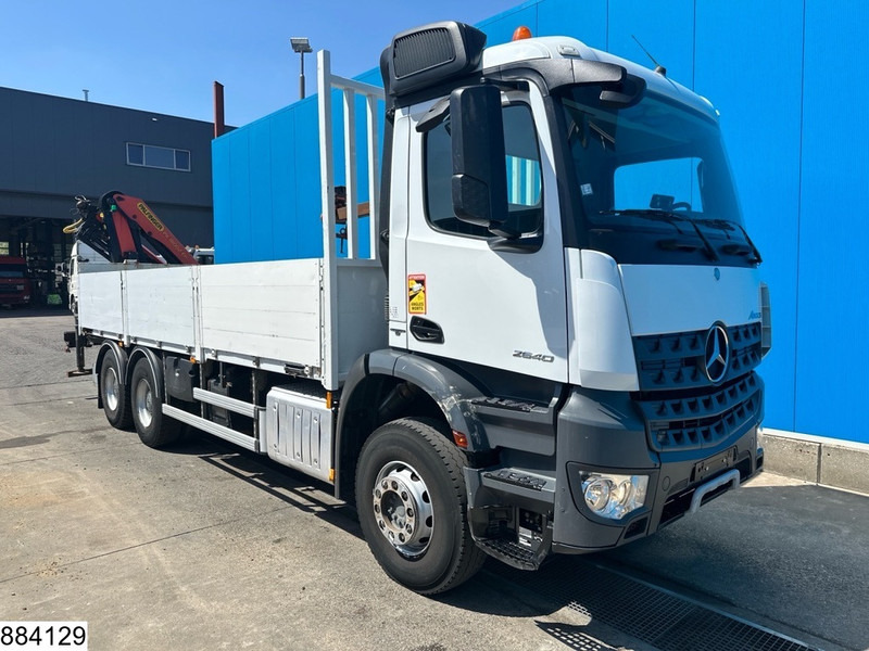 Mercedes-Benz Arocs 2640 6X4, EURO 6, Steel suspension, Retarder - Camion plateau, Camion grue: photos 3 Mercedes-Benz Arocs 2640 6X4, EURO 6, Steel suspension, Retarder - Camion plateau, Camion grue: photos 3