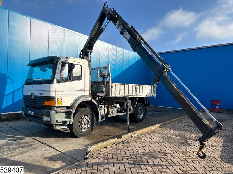 Camion benne, Camion grue Mercedes-Benz Atego 1828 Manual, Steel Suspension, HIAB: photos 11 Camion benne, Camion grue Mercedes-Benz Atego 1828 Manual, Steel Suspension, HIAB: photos 11