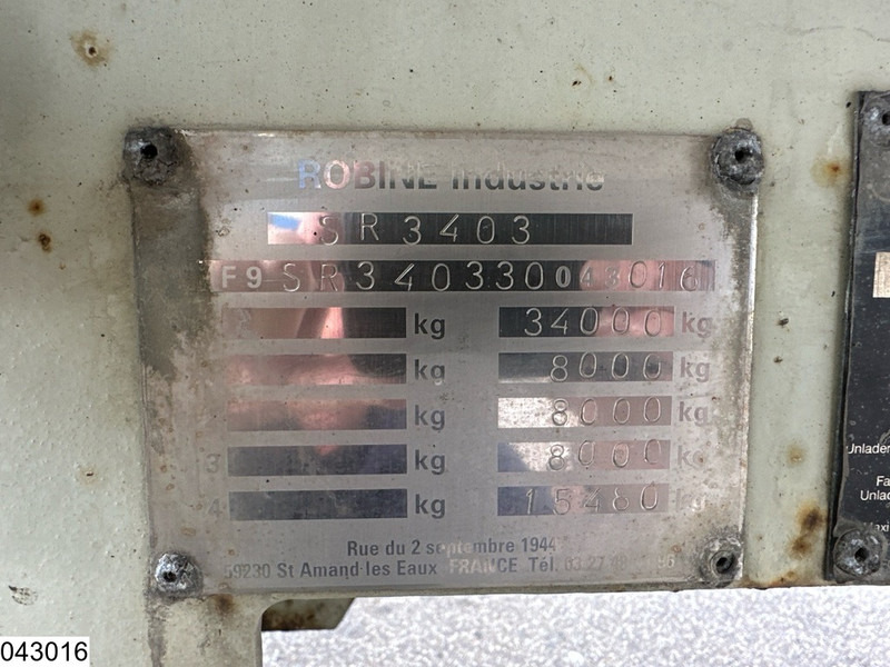 ROBINE Gas 51053 liter, LPG GPL Butane, 1 Comp - Semi-remorque citerne: photos 4 ROBINE Gas 51053 liter, LPG GPL Butane, 1 Comp - Semi-remorque citerne: photos 4
