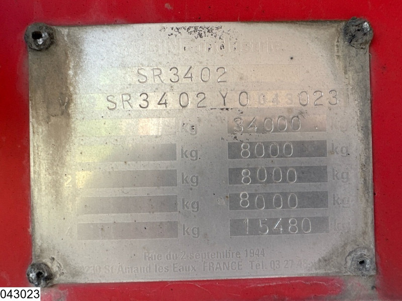 ROBINE Gas 51056 liter, LPG GPL Butane gas, 1 Comp - Semi-remorque citerne: photos 4 ROBINE Gas 51056 liter, LPG GPL Butane gas, 1 Comp - Semi-remorque citerne: photos 4