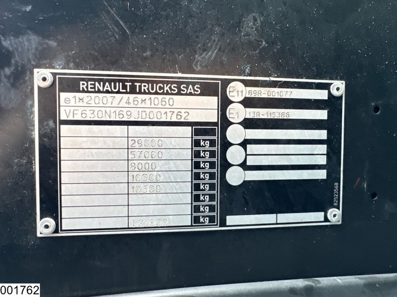 Camion plateau, Camion grue Renault C 380 6X4, EURO 6, HIAB, Remote, Steel suspension: photos 7 Camion plateau, Camion grue Renault C 380 6X4, EURO 6, HIAB, Remote, Steel suspension: photos 7