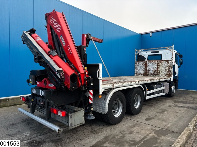 Renault C 380 6x4, EURO 6, Fassi, Steel suspension, Remote - Camion plateau, Camion grue: photos 2 Renault C 380 6x4, EURO 6, Fassi, Steel suspension, Remote - Camion plateau, Camion grue: photos 2