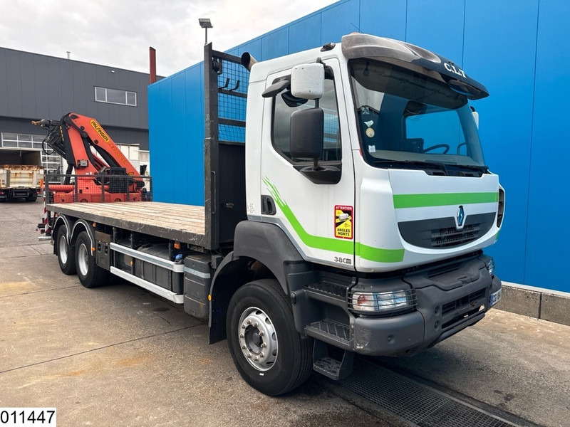 Renault Kerax 380 Dxi 6X4, EURO 5, Palfinger, Manual - Camion plateau, Camion grue: photos 3 Renault Kerax 380 Dxi 6X4, EURO 5, Palfinger, Manual - Camion plateau, Camion grue: photos 3