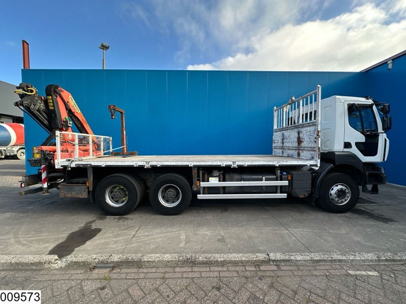 Camion plateau, Camion grue Renault Kerax 380 Dxi 6X4, EURO 6, Retarder, Palfinger, Remote: photos 11