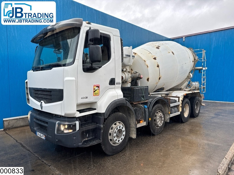 Renault Lander 430 Dxi 8x4, EURO 5, Liebherr, 9m3 - Camion malaxeur: photos 1 Renault Lander 430 Dxi 8x4, EURO 5, Liebherr, 9m3 - Camion malaxeur: photos 1