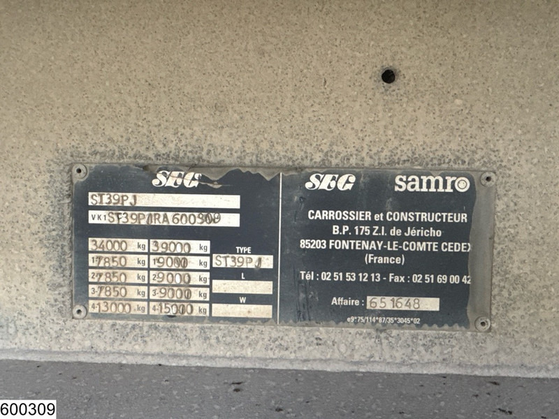 Samro gesloten bak - Semi-remorque fourgon: photos 4 Samro gesloten bak - Semi-remorque fourgon: photos 4
