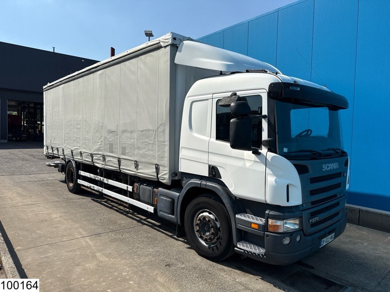 Scania P 270 EURO 3, 3p, Dhollandia - Camion à rideaux coulissants: photos 2 Scania P 270 EURO 3, 3p, Dhollandia - Camion à rideaux coulissants: photos 2