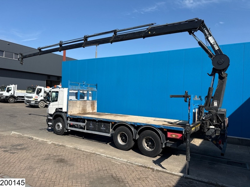 Scania P 410 6x4, EURO 6, Retarder, HIAB, Remote - Camion plateau, Camion grue: photos 2 Scania P 410 6x4, EURO 6, Retarder, HIAB, Remote - Camion plateau, Camion grue: photos 2