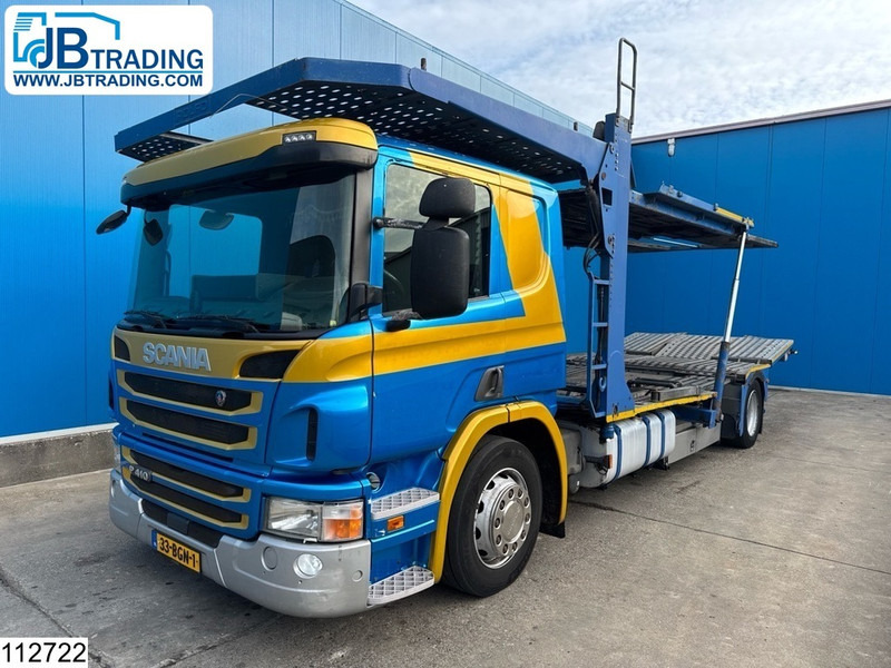 Scania P 410 EURO 6, Rolfo, Winch, Hydraulics - Camion porte-voitures: photos 1 Scania P 410 EURO 6, Rolfo, Winch, Hydraulics - Camion porte-voitures: photos 1