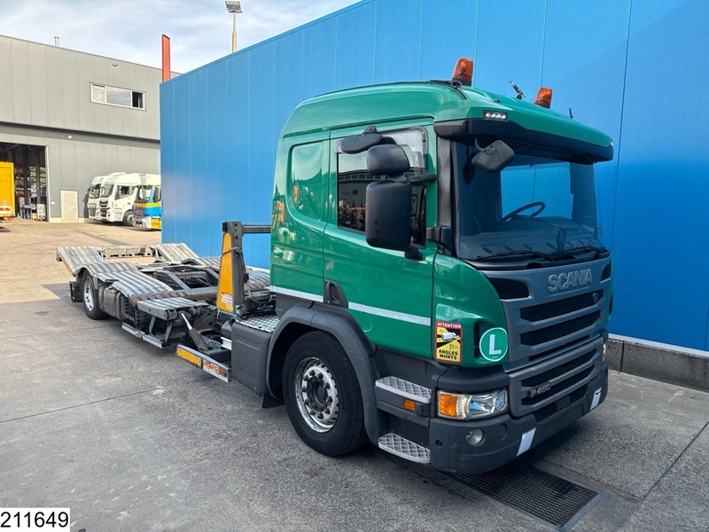 Scania P 450 EURO6, Trucktransport, Retarder, Rolfo - Camion porte-voitures: photos 2 Scania P 450 EURO6, Trucktransport, Retarder, Rolfo - Camion porte-voitures: photos 2