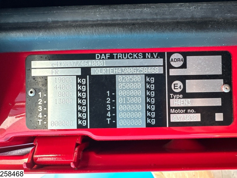 DAF XF 480 EURO 6, Retarder, Standairco, PTO - Tracteur routier: photos 5 DAF XF 480 EURO 6, Retarder, Standairco, PTO - Tracteur routier: photos 5