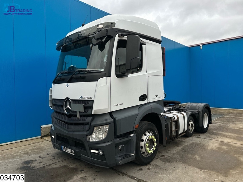 Mercedes-Benz Actros 2443 6x2, EURO 6, RHD, ADR, Hydraulic - Tracteur routier: photos 1 Mercedes-Benz Actros 2443 6x2, EURO 6, RHD, ADR, Hydraulic - Tracteur routier: photos 1