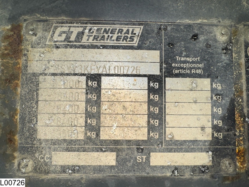 Trailor open laadbak - Semi-remorque plateau: photos 4 Trailor open laadbak - Semi-remorque plateau: photos 4