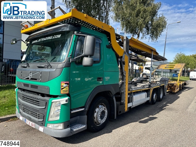 Volvo FH 500 6x2, EURO 6, Combi, Rolfo, GS Meppel - Camion porte-voitures: photos 1 Volvo FH 500 6x2, EURO 6, Combi, Rolfo, GS Meppel - Camion porte-voitures: photos 1