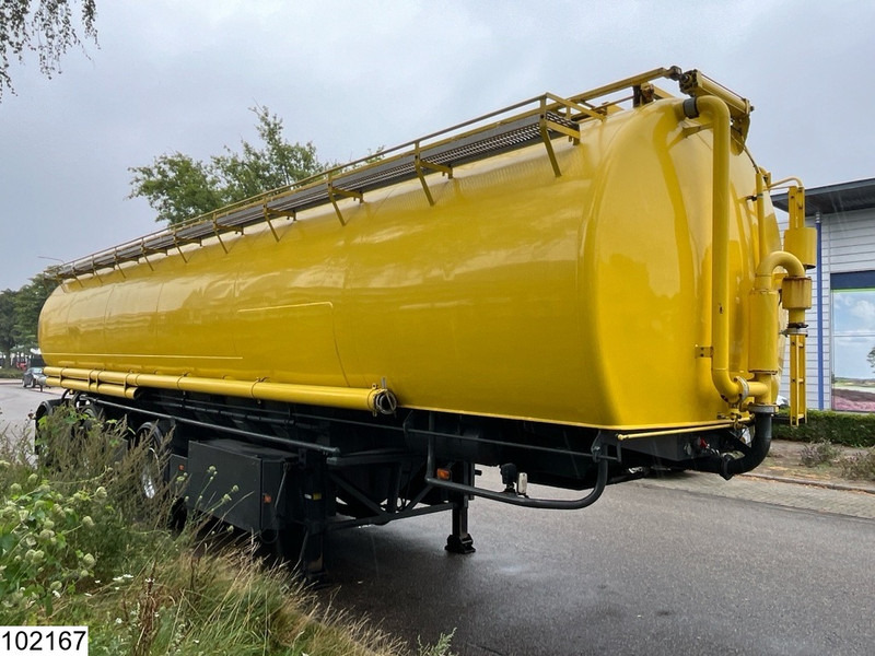 WELGRO Bulk 60 m3, 10 compartments, 3x steering - Semi-remorque citerne: photos 4 WELGRO Bulk 60 m3, 10 compartments, 3x steering - Semi-remorque citerne: photos 4