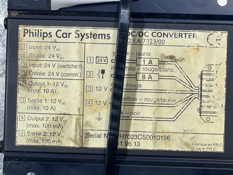 Ahlmann AZ14-4107105A-AC/DC Converter/Spannungswandler - Système électrique pour Engins de chantier: photos 5 Ahlmann AZ14-4107105A-AC/DC Converter/Spannungswandler - Système électrique pour Engins de chantier: photos 5