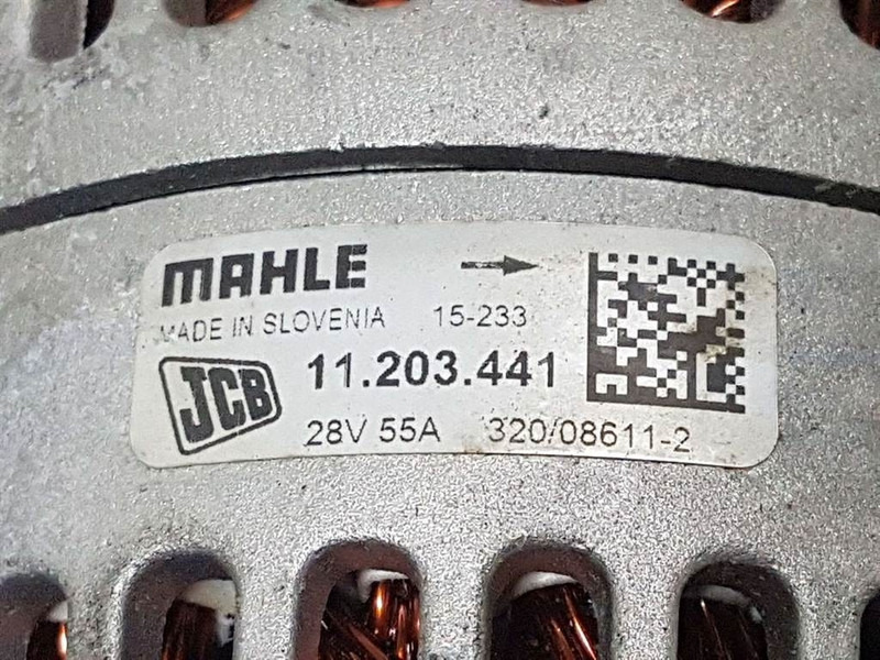 JCB 320/08611-28V 55A-Alternator/Lichtmaschine/Dynamo - Moteur pour Engins de chantier: photos 4 JCB 320/08611-28V 55A-Alternator/Lichtmaschine/Dynamo - Moteur pour Engins de chantier: photos 4