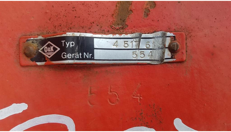 O & K 4517615 - O&K L 35 - Axle/Achse/As - Essieu et pièces pour Engins de chantier: photos 5 O & K 4517615 - O&K L 35 - Axle/Achse/As - Essieu et pièces pour Engins de chantier: photos 5