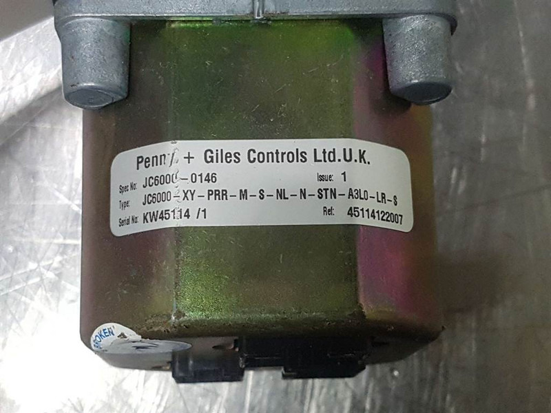 Penny + Giles Controls JC6000-Joystick/Steuergriff - Système électrique pour Engins de chantier: photos 5 Penny + Giles Controls JC6000-Joystick/Steuergriff - Système électrique pour Engins de chantier: photos 5