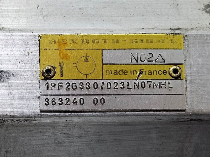 Rexroth 1PF2G330/023RD07MBK - Gearpump/Zahnradpumpe - Hydraulique pour Engins de chantier: photos 5 Rexroth 1PF2G330/023RD07MBK - Gearpump/Zahnradpumpe - Hydraulique pour Engins de chantier: photos 5