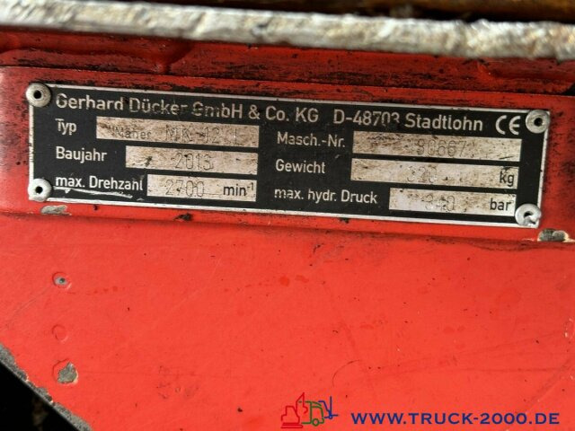Unimog Dücker Mähkombi RSM Mäher Ausleger DUA800 - Camion: photos 3 Unimog Dücker Mähkombi RSM Mäher Ausleger DUA800 - Camion: photos 3