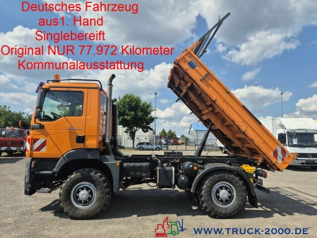 MAN TGM 13.250 4x4 Singlebereifung Nur77972KM 3Sitze - Camion benne: photos 1 MAN TGM 13.250 4x4 Singlebereifung Nur77972KM 3Sitze - Camion benne: photos 1