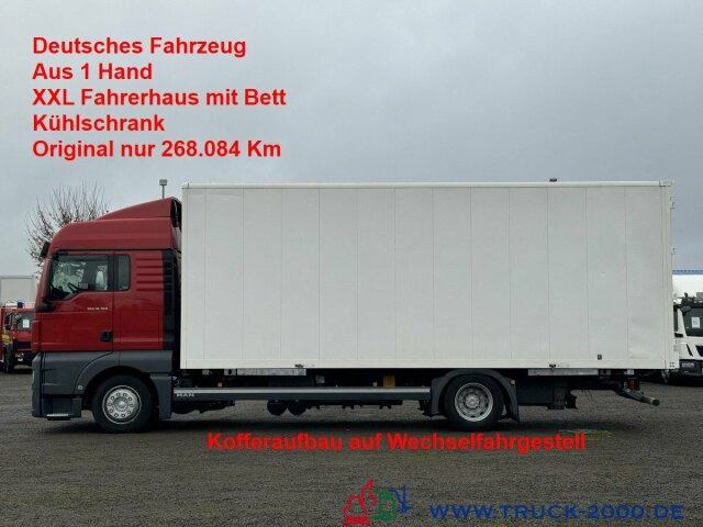 MAN TGX 18.360 BDF- Koffer XL Haus Standhzg 268TKM - Camion fourgon: photos 1 MAN TGX 18.360 BDF- Koffer XL Haus Standhzg 268TKM - Camion fourgon: photos 1