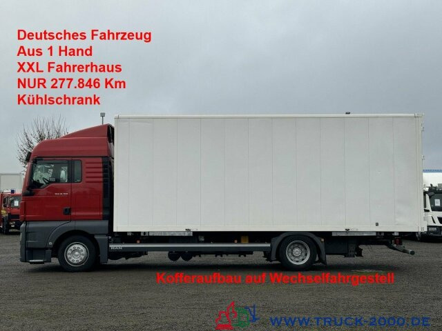 MAN TGX 18.360 BDF- Koffer XL Haus Standhzg 277TKM - Camion fourgon: photos 1 MAN TGX 18.360 BDF- Koffer XL Haus Standhzg 277TKM - Camion fourgon: photos 1