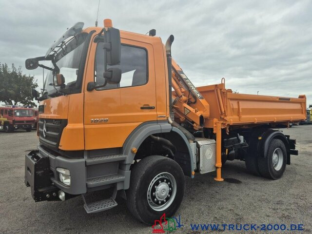 Mercedes-Benz 1829 4x4 Kran Winter Schneeschild Salzstreuer - Camion benne, Camion grue: photos 5 Mercedes-Benz 1829 4x4 Kran Winter Schneeschild Salzstreuer - Camion benne, Camion grue: photos 5