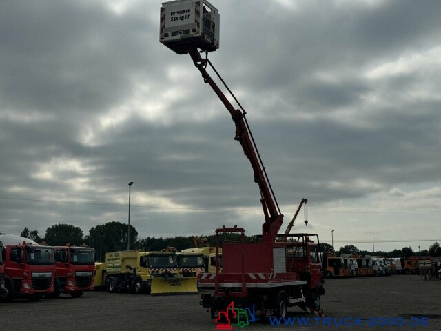 Camion avec nacelle Mercedes-Benz 709 D Ruthmann Hubsteiger Arbeitshöhe 12,60 m: photos 13