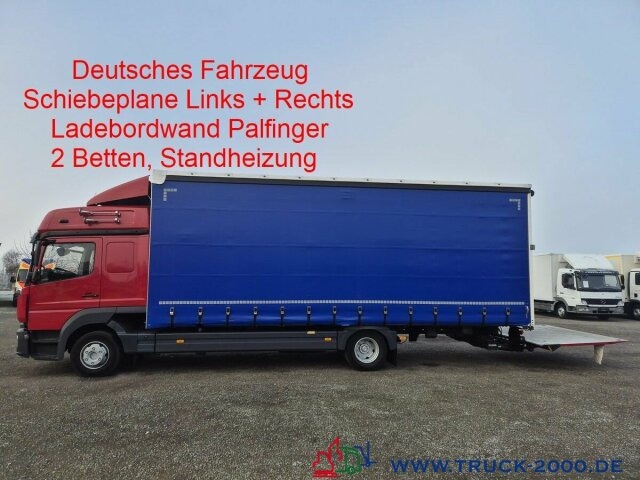 Mercedes-Benz 823 Schiebeplane L+R LBW nur 164TKM Gr.Haus 1.Hd - Utilitaire rideaux coulissants (PLSC): photos 1 Mercedes-Benz 823 Schiebeplane L+R LBW nur 164TKM Gr.Haus 1.Hd - Utilitaire rideaux coulissants (PLSC): photos 1