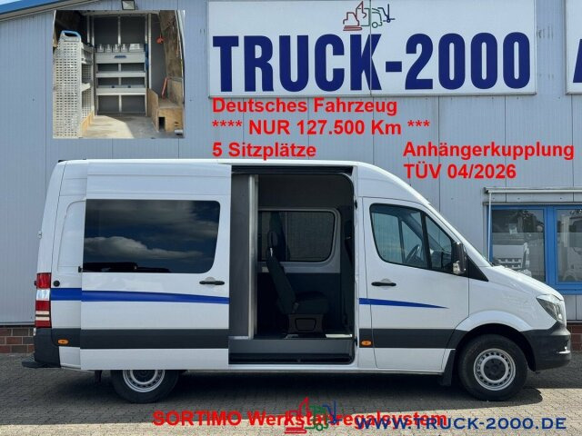 Mercedes-Benz Sprinter 314 Mixto 5Sitzer Sortimo Werkstattsyst - Fourgon utilitaire: photos 1 Mercedes-Benz Sprinter 314 Mixto 5Sitzer Sortimo Werkstattsyst - Fourgon utilitaire: photos 1