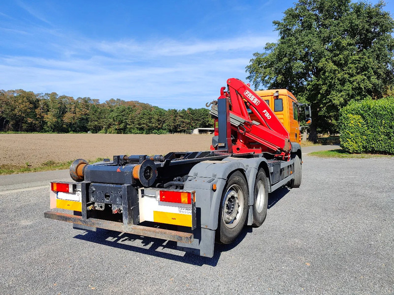Camion ampliroll, Camion grue MAN TGA 28.310 Container / Fassi F130: photos 9