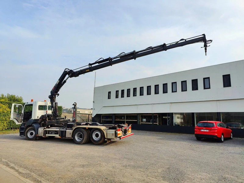 Mercedes-Benz Axor 2536 Euro5 container multilift crane HIAB 220 - Camion ampliroll, Camion grue: photos 4 Mercedes-Benz Axor 2536 Euro5 container multilift crane HIAB 220 - Camion ampliroll, Camion grue: photos 4