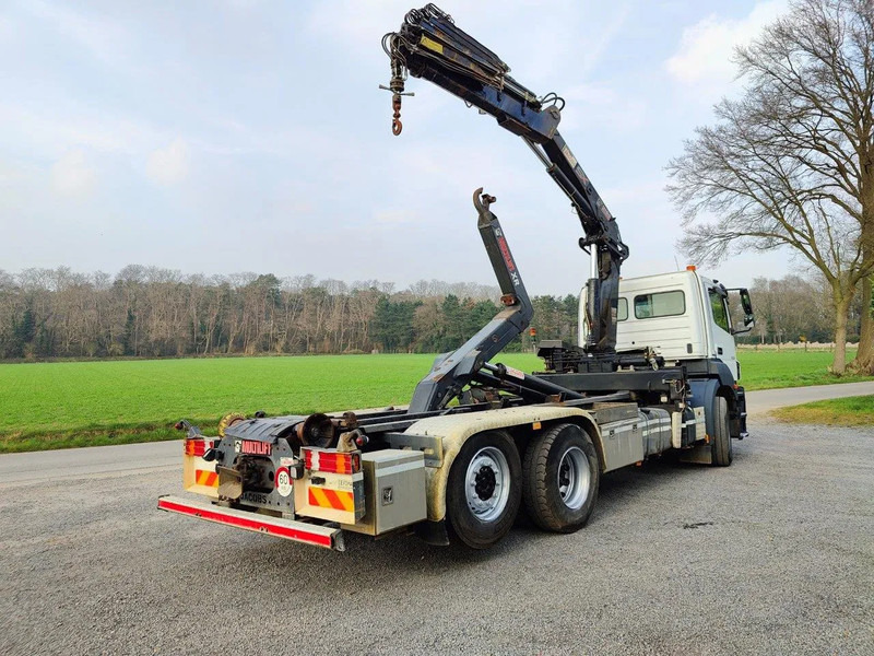 Mercedes-Benz Axor 2536 Euro5 container multilift crane HIAB 220 - Camion ampliroll, Camion grue: photos 3 Mercedes-Benz Axor 2536 Euro5 container multilift crane HIAB 220 - Camion ampliroll, Camion grue: photos 3