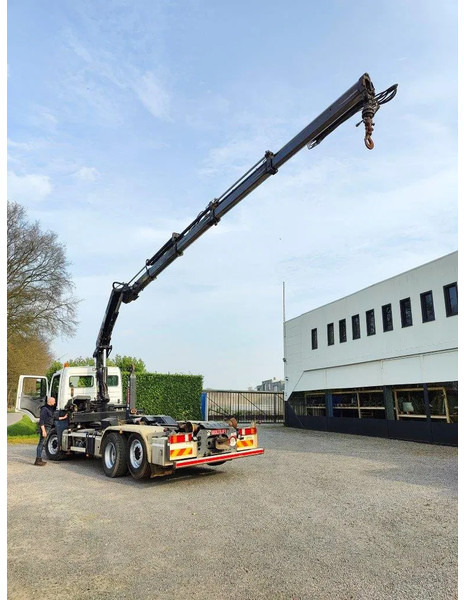 Mercedes-Benz Axor 2536 Euro5 container multilift crane HIAB 220 - Camion ampliroll, Camion grue: photos 5 Mercedes-Benz Axor 2536 Euro5 container multilift crane HIAB 220 - Camion ampliroll, Camion grue: photos 5