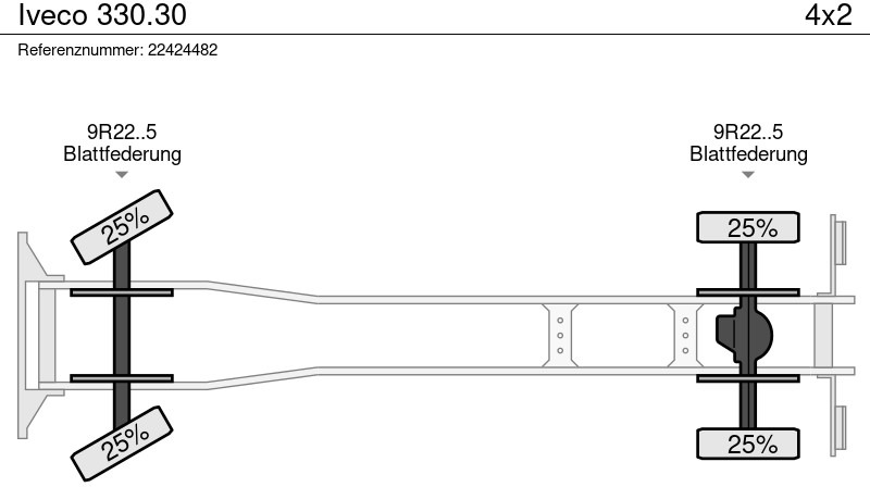 Iveco 330.30 - Camion porte-conteneur/ Caisse mobile: photos 5 Iveco 330.30 - Camion porte-conteneur/ Caisse mobile: photos 5
