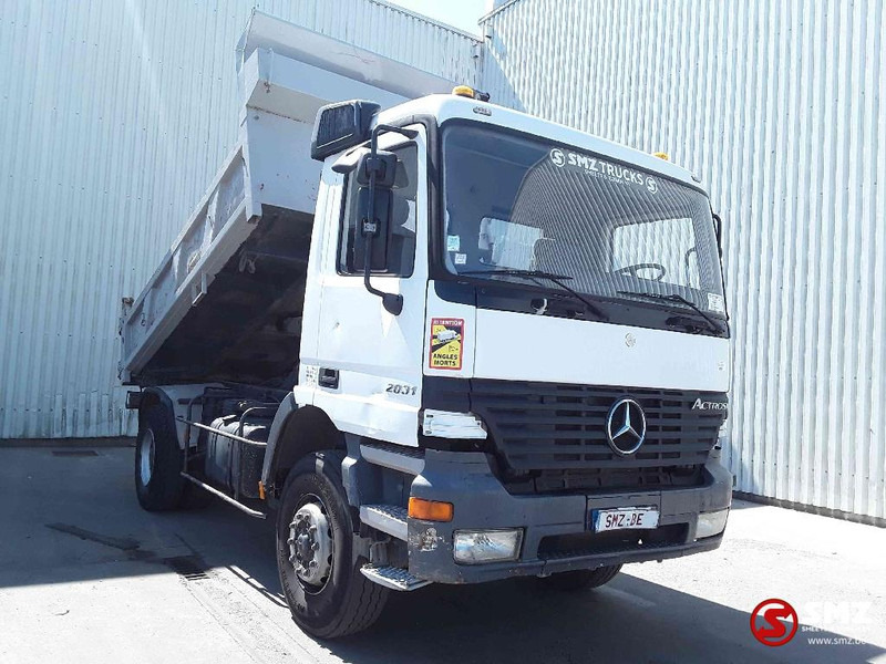 Mercedes-Benz Actros 2031 Lames manual - Camion benne: photos 1 Mercedes-Benz Actros 2031 Lames manual - Camion benne: photos 1