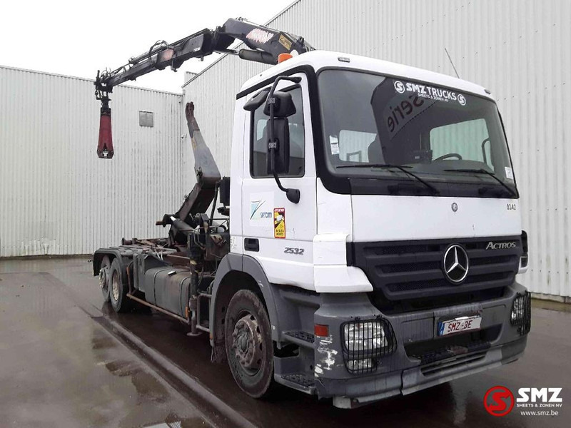 Camion porte-conteneur/ Caisse mobile, Camion grue Mercedes-Benz Actros 2532 Pm ga2+remote: photos 1