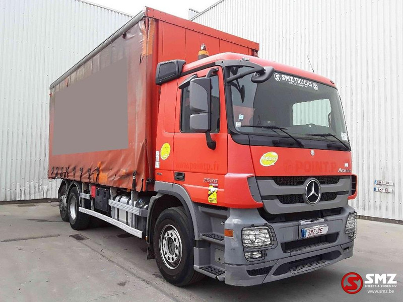 Mercedes-Benz Actros 2536 - Camion à rideaux coulissants: photos 1 Mercedes-Benz Actros 2536 - Camion à rideaux coulissants: photos 1