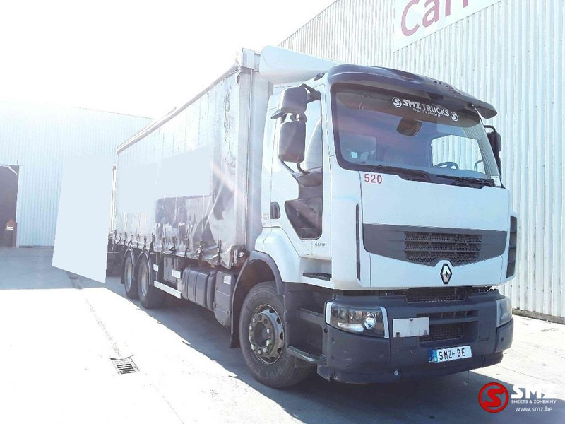 Renault Premium 460 6x4 combi - Camion à rideaux coulissants: photos 1 Renault Premium 460 6x4 combi - Camion à rideaux coulissants: photos 1