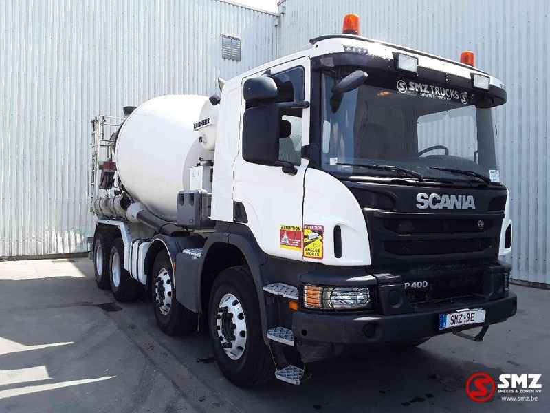 Scania P 400 8m3 + transportband - Camion malaxeur: photos 1 Scania P 400 8m3 + transportband - Camion malaxeur: photos 1