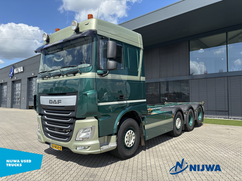 DAF XF 460 8x2 20ft container systeem - Camion porte-conteneur/ Caisse mobile: photos 1 DAF XF 460 8x2 20ft container systeem - Camion porte-conteneur/ Caisse mobile: photos 1