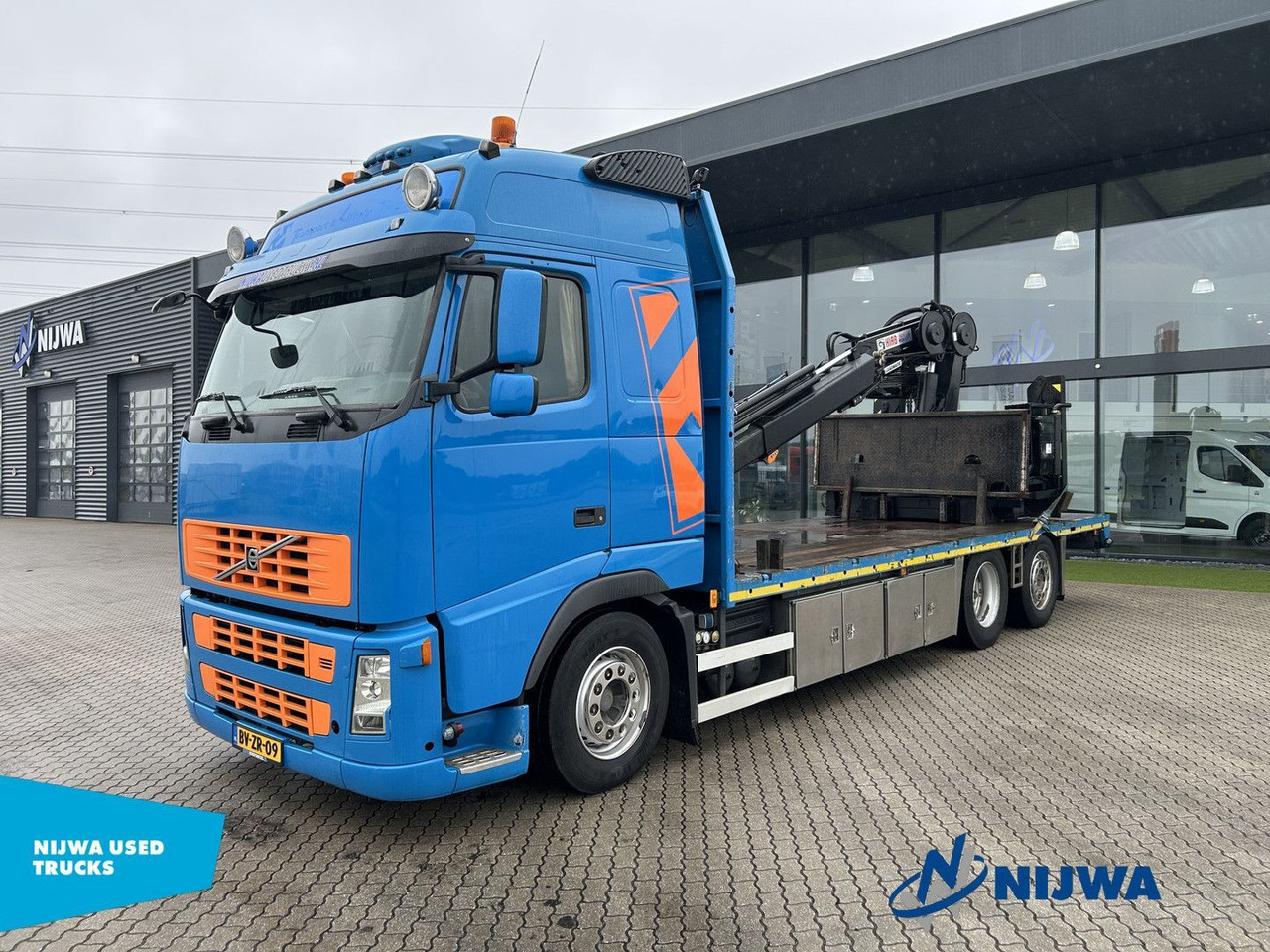 Volvo FH 440 6X2 Hiab 165 roller kraan - Camion grue: photos 1 Volvo FH 440 6X2 Hiab 165 roller kraan - Camion grue: photos 1