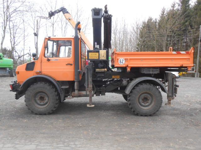 Crédit-bail de  Mercedes-Benz U1450 427/11 mit Kran Mercedes-Benz U1450 427/11 mit Kran: photos 30