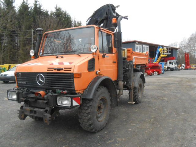Crédit-bail de  Mercedes-Benz U1450 427/11 mit Kran Mercedes-Benz U1450 427/11 mit Kran: photos 31