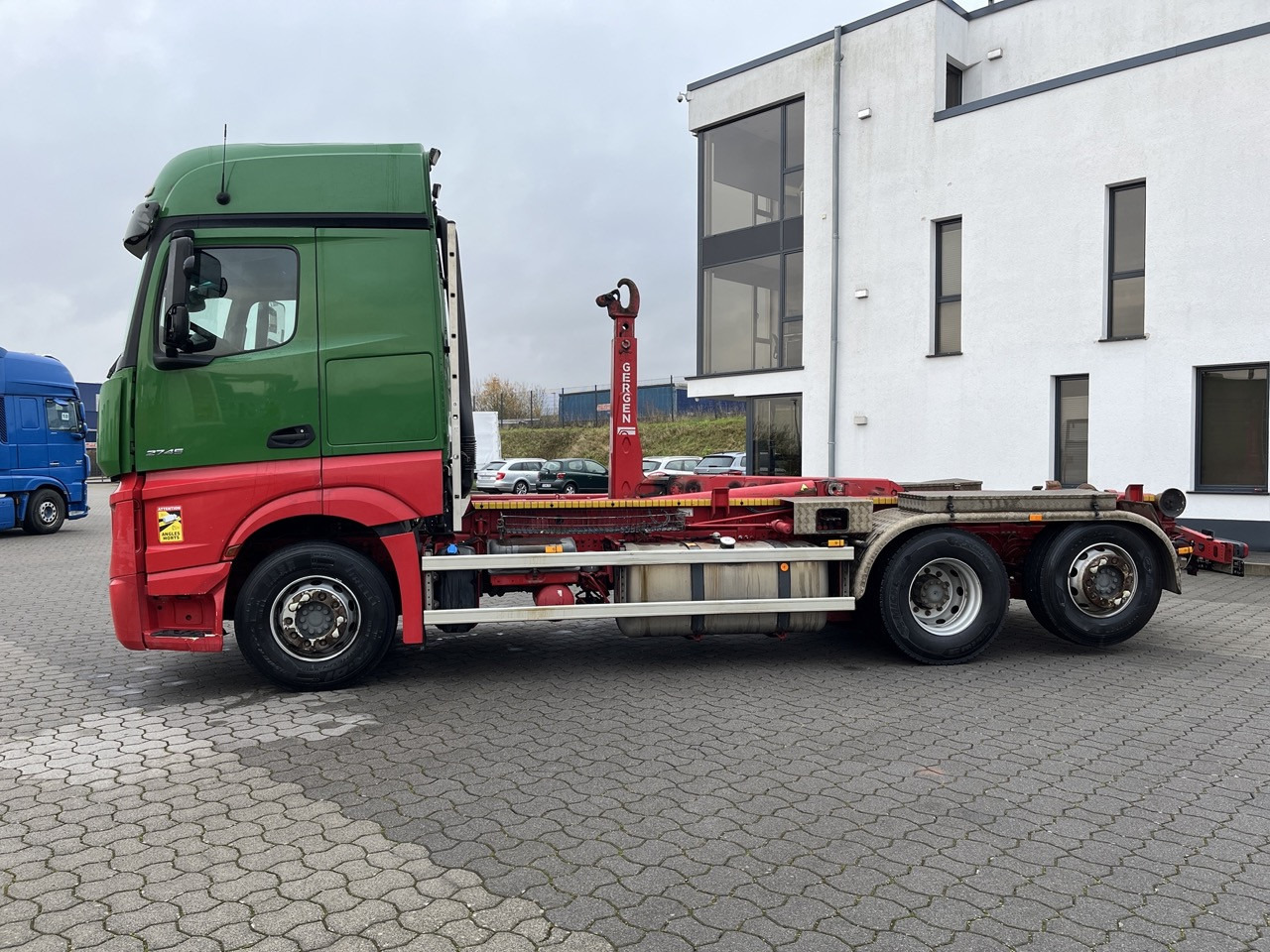 Mercedes-Benz Actros 2745 6x2 Gergen 21 70 Abrollkipper - Camion ampliroll: photos 5 Mercedes-Benz Actros 2745 6x2 Gergen 21 70 Abrollkipper - Camion ampliroll: photos 5