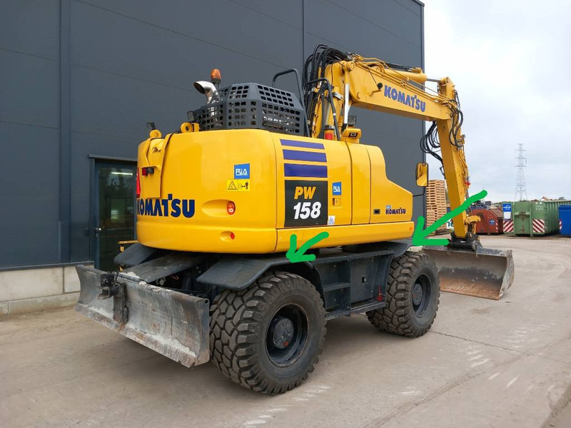 Komatsu PW158-11 MUDGUARDS - Accessoire pour Engins de chantier: photos 1 Komatsu PW158-11 MUDGUARDS - Accessoire pour Engins de chantier: photos 1