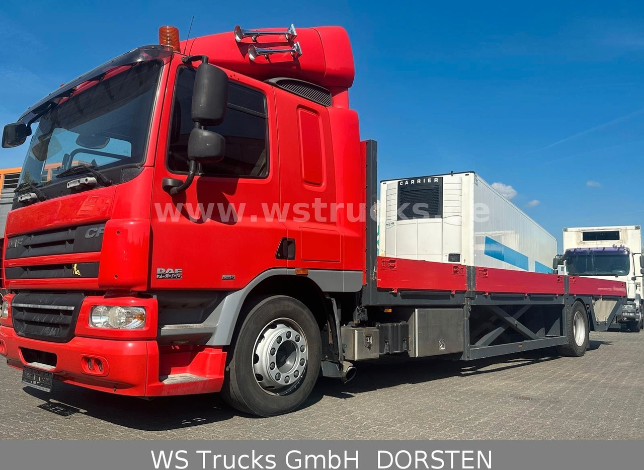 DAF CF 75 360 Spezial Radmulden 9,00 m Tielader - Camion porte-voitures: photos 2 DAF CF 75 360 Spezial Radmulden 9,00 m Tielader - Camion porte-voitures: photos 2