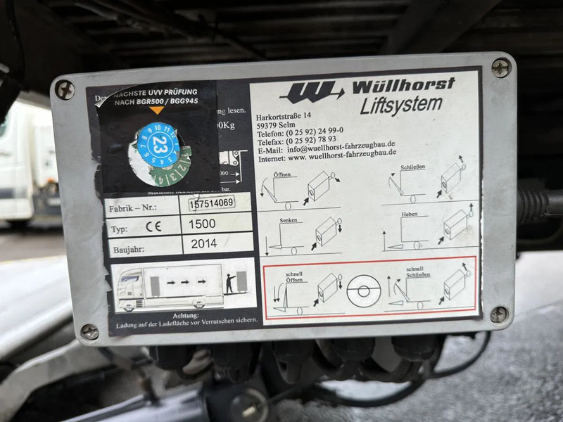 Camion Mercedes-Benz Atego 1223 2 x L Koffer LBW Klima Euro 6: photos 18